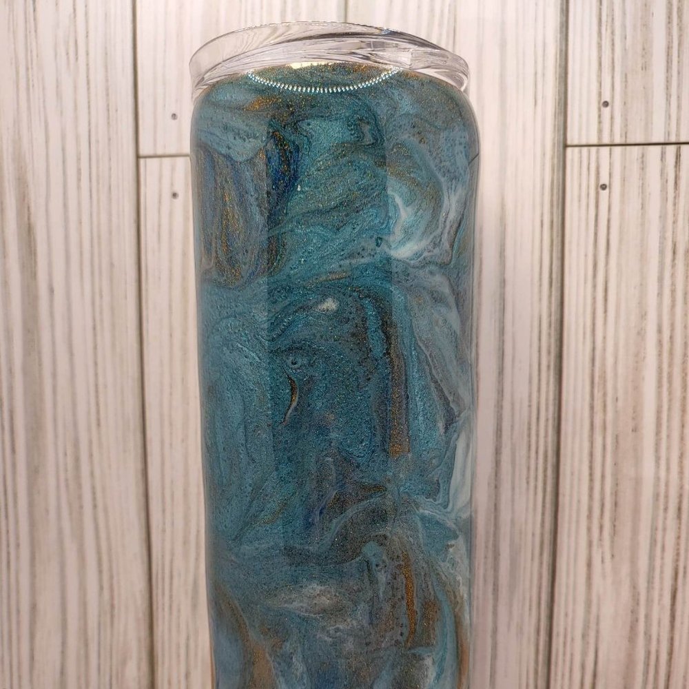 Custom Tumbler, Epoxy Resin, Cup